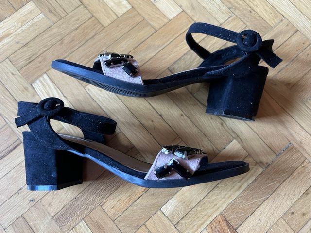 SANDALIAS TACÓN 38 NUEVAS!!!!!