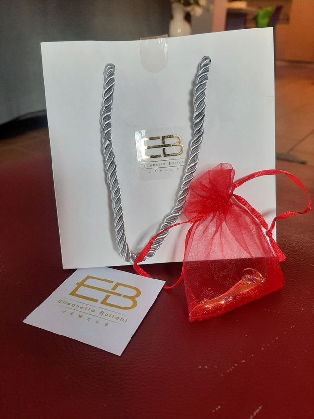 Ciondolo corno portafortuna in bronzo