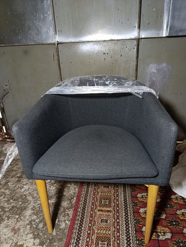 Butaca gris oscura Kenay. Venta solo personal