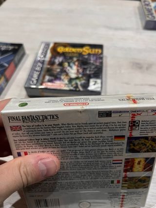 Final fantasy tactis Gb Advance Nuevo precintado
