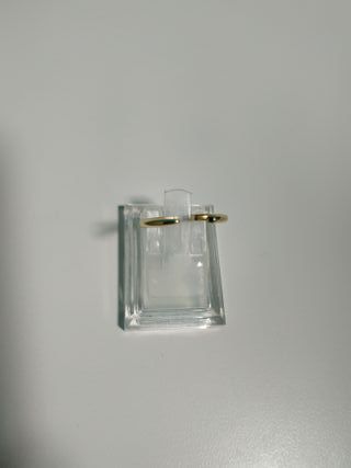 Anillo abierto plata con baño de oro 