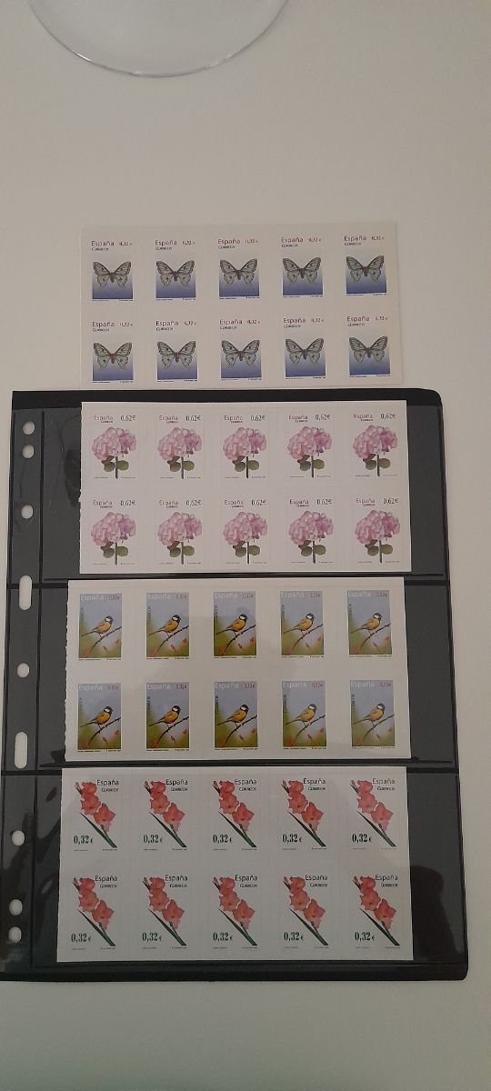 Hojas carnets Flora y Fauna