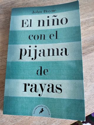 Libro EL niño con el pijama de rayas