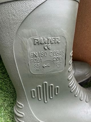 Botas de agua de seguridad