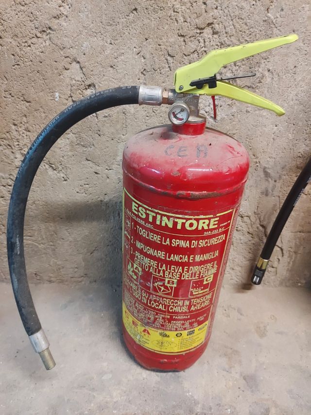 Estintore scarico