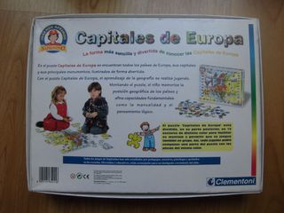 PUZZLE INFANTIL CAPITALES DE EUROPA CLEMENTONI 504