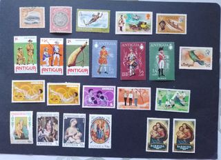 SELLOS DE ANTIGUA Y BARBUDA.