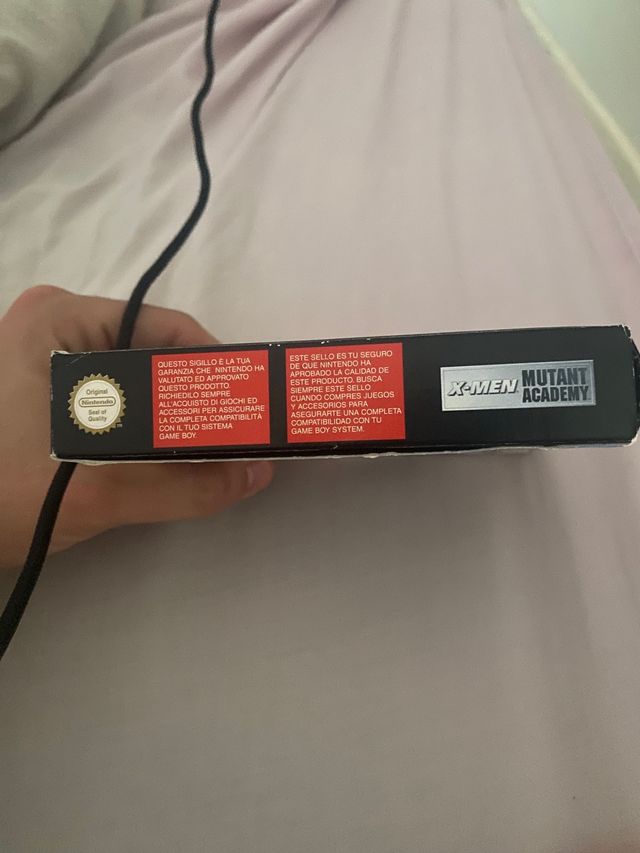 Xmen mutant cademy game boy