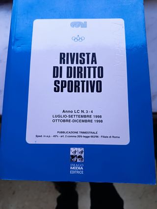 libro diritto sportivo