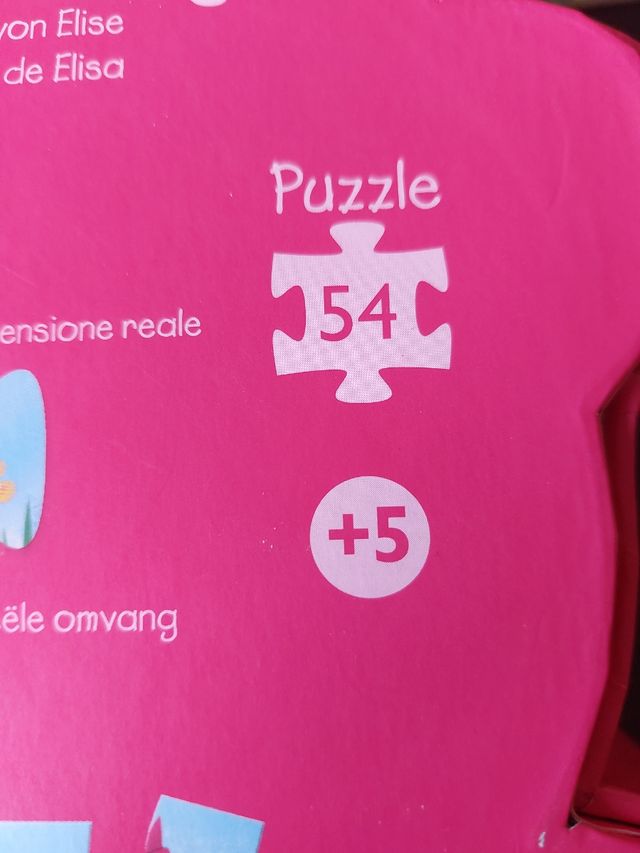 Puzzle djeco. Elise's carriage