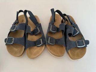 Sandalias piel Zara - 2 pares