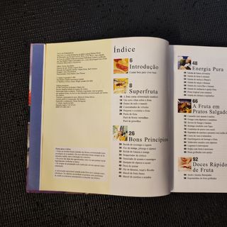 Livro de Receitas "Fruta e Sobremesas"