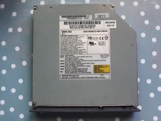 Grabadora de CD Vintage para Portatil