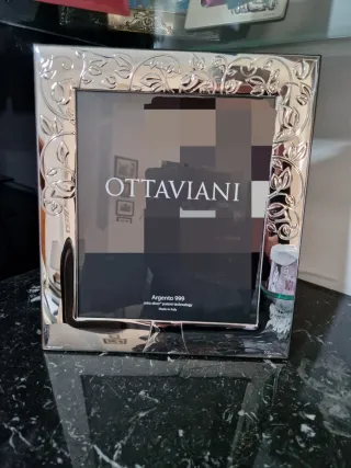 Cornice argento 999 Ottaviani 32 × 28
