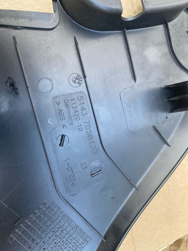 Plastico Apertura capo y tirador BMW