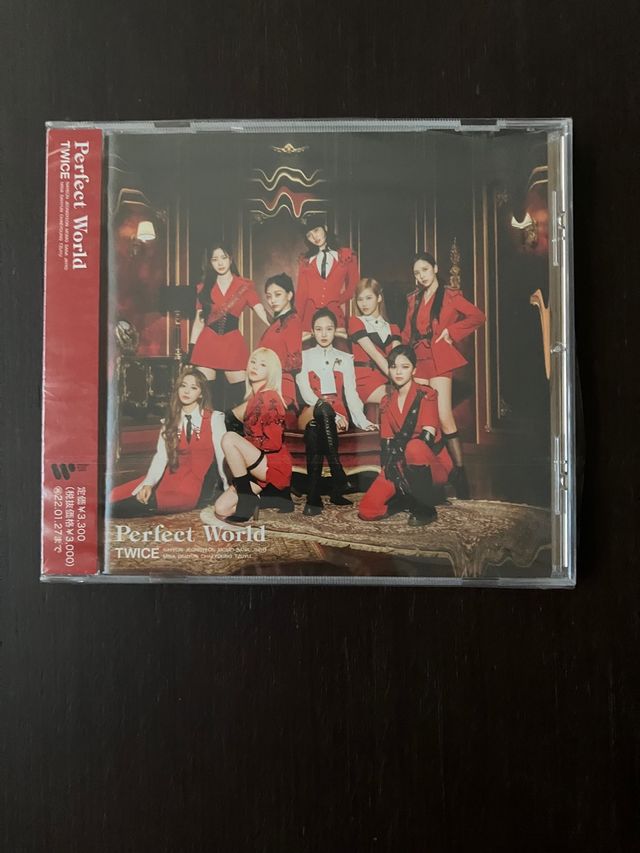 Twice Perfect World japan album CD jpop