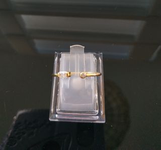 Anillo abierto Plata chapado en oro