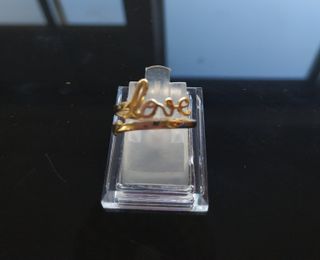 Anillo abierto Plata bañado en oro