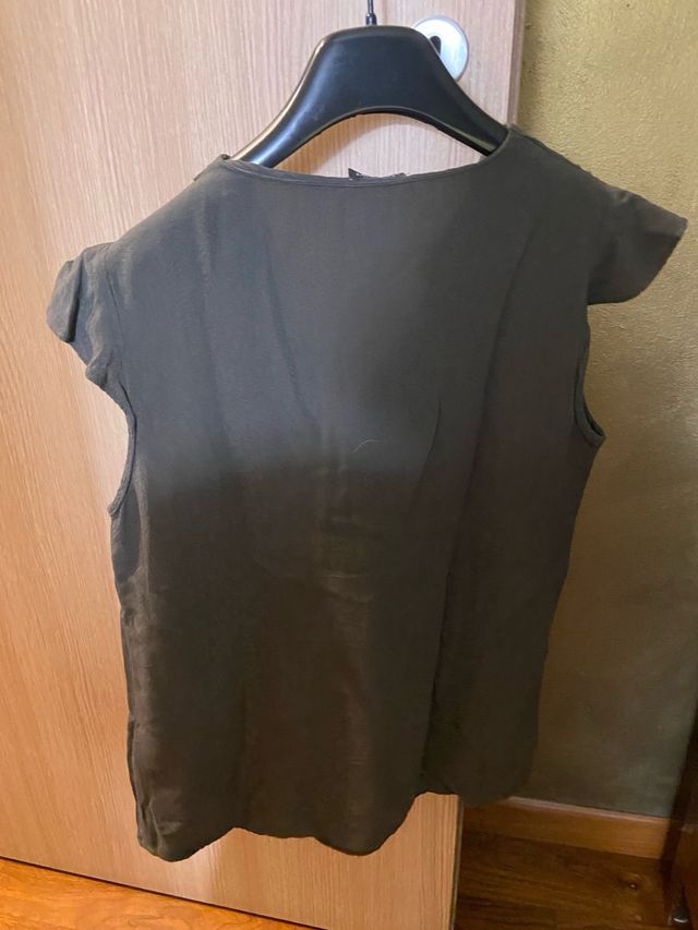 Blusa verde scuro