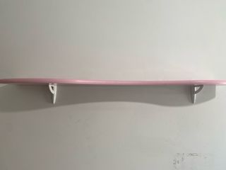 2 Estanterias de madera Rosa