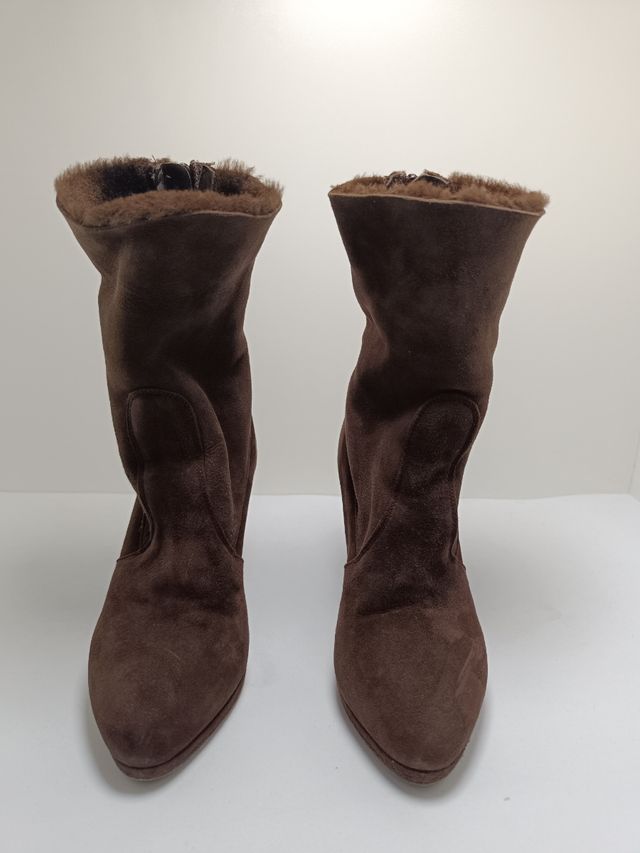 Stivaletti scamosciati donna Via Roma