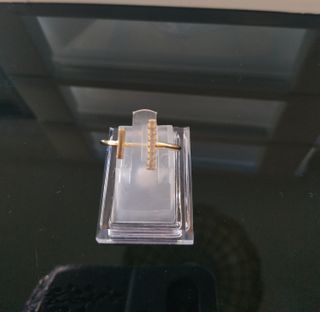 Anillo abierto Plata bañado en oro 