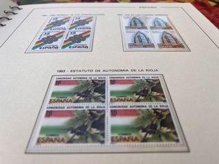 ALBUM DE SELLOS FILABO DEL 1983 AL 1987