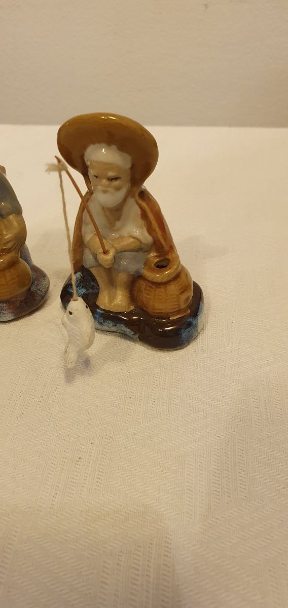 3 Samurai im ceramica