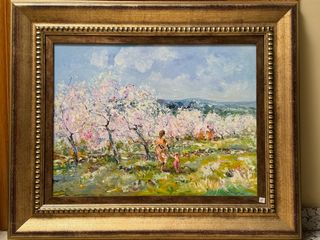 Obra de arte (cuadro de Carlos Giner). Óleo