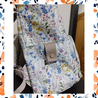 Mochila de flores