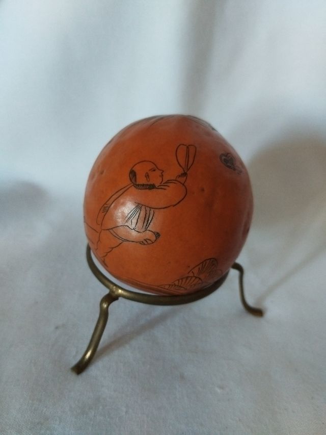 Semilla de origen chino , con soporte.