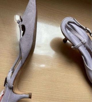 Zapatos de tacon lilas