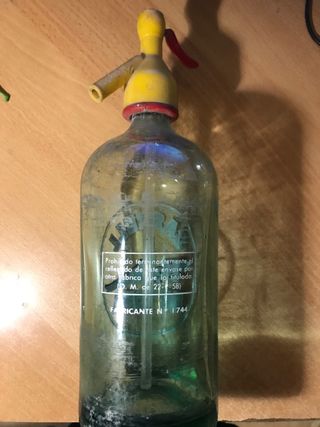 Antiguo Sifón de los años 60