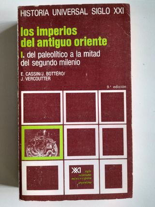 Los imperios del Antiguo Oriente I del paleolítico
