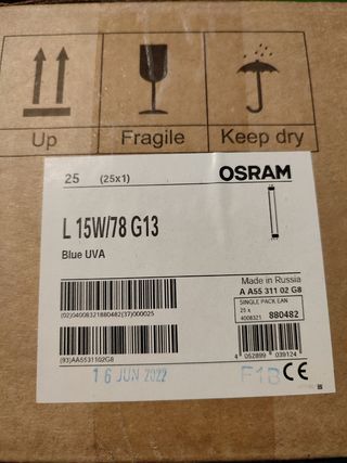 25 Tubi neon Osram 