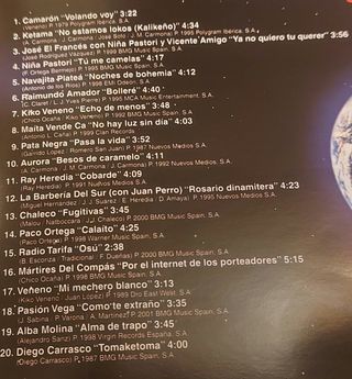 5 cds las 100 canciones mas flamencas