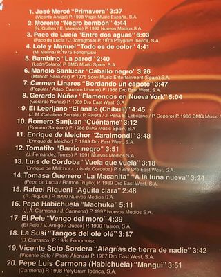 5 cds las 100 canciones mas flamencas