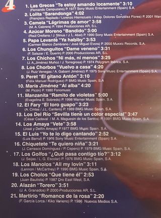 5 cds las 100 canciones mas flamencas