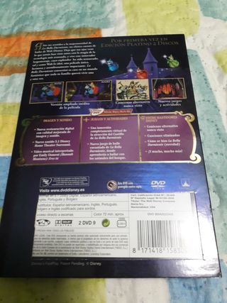 LOTE 3 PELICULA DVD WALT DISNEY