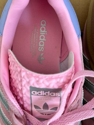 Zapatillas Gazelle bold rosas 