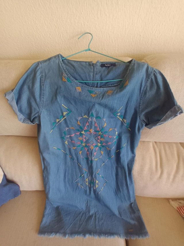 VESTIDO VAQUERO DE VERANO