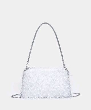 Bolso de fiesta blanco