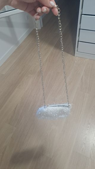 Bolso de fiesta blanco