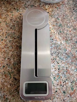 Pesa o báscula de cocina recargable plegable ✓