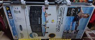 PISCINA TUBULAR INTEX + DEPURADORA DE ARENA