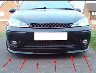 Espoiler delantero ford Fiesta