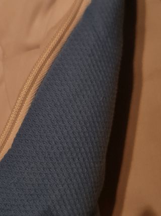 Saco acolchado azul