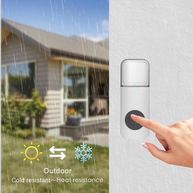 Timbre inalámbrico LED Impermeable NUEVO