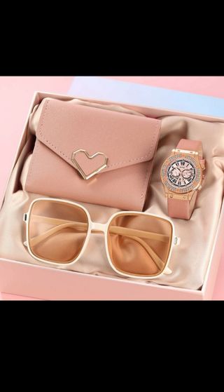 Conjunto bolso reloj y gafas 👜⌚😎