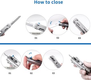 Herramienta Camping 13 en 1 acero inox NUEVO